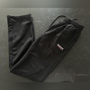 BRAND NEW BALENCIAGA POLITICAL CAMPAIGN BAGGY SWEATPANTS IN BLACK